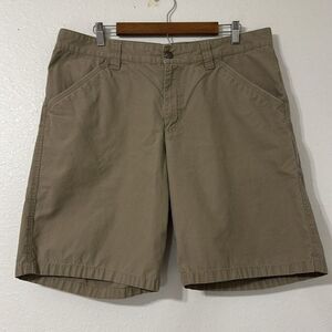 Columbia Carpenter Cargo Khaki Shorts Mens 38 Hiking Outdoor Fisherman Spring